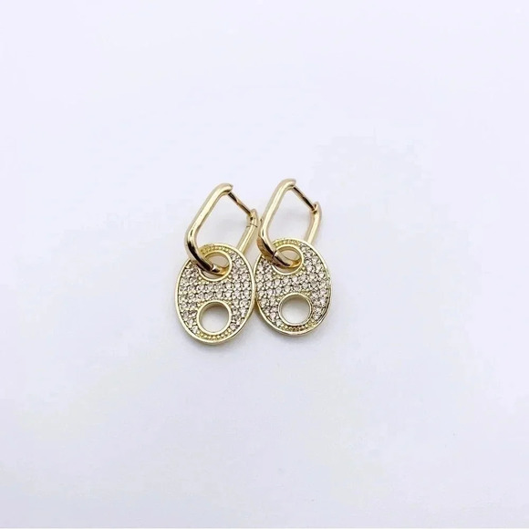 Soda Cap Hoops Earrings - Picture 1 of 3